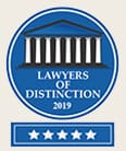 Lawyers of Distinction 2019 | 5 Star
